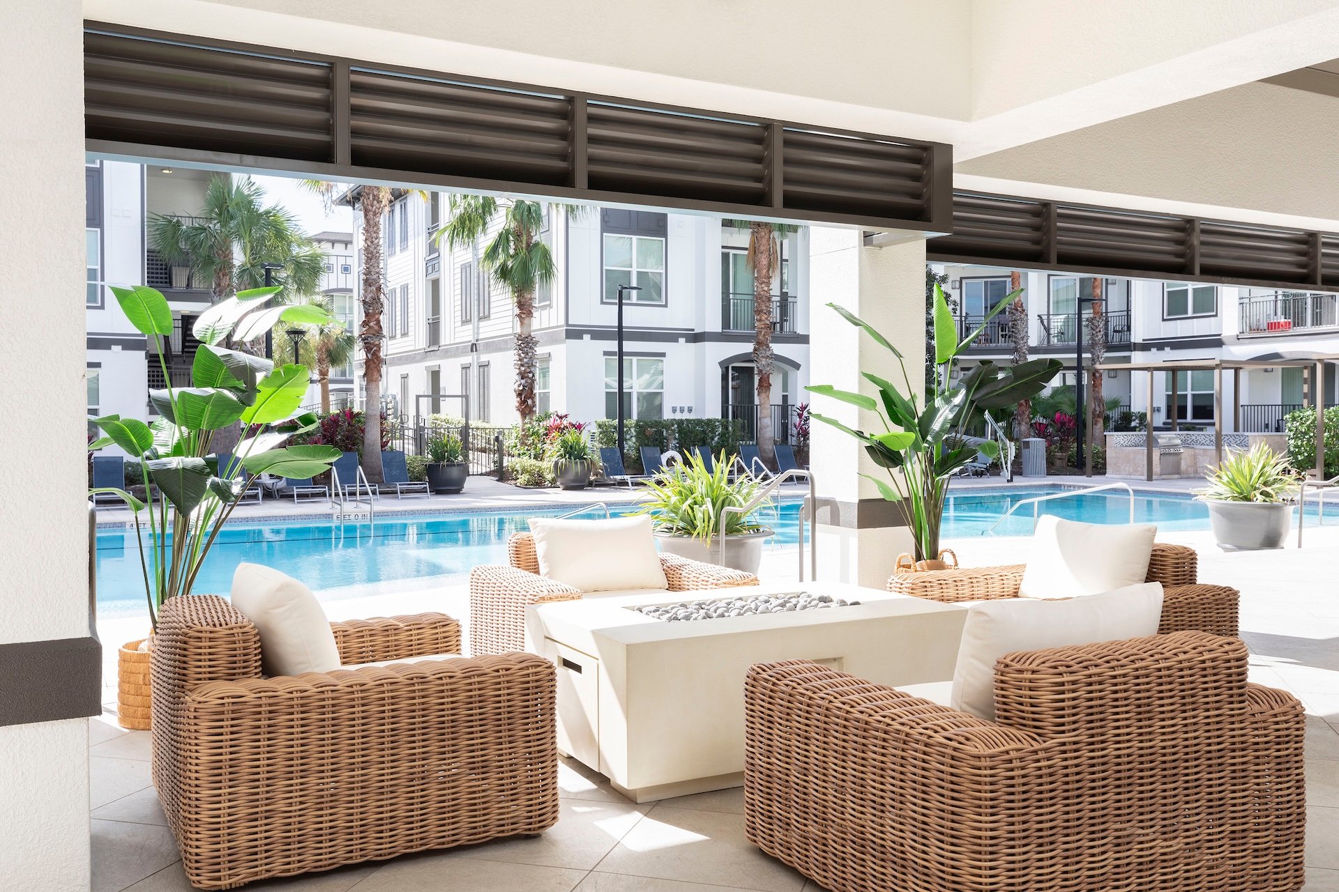 Lounge Space by Pool