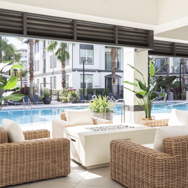 Lounge Space by Pool